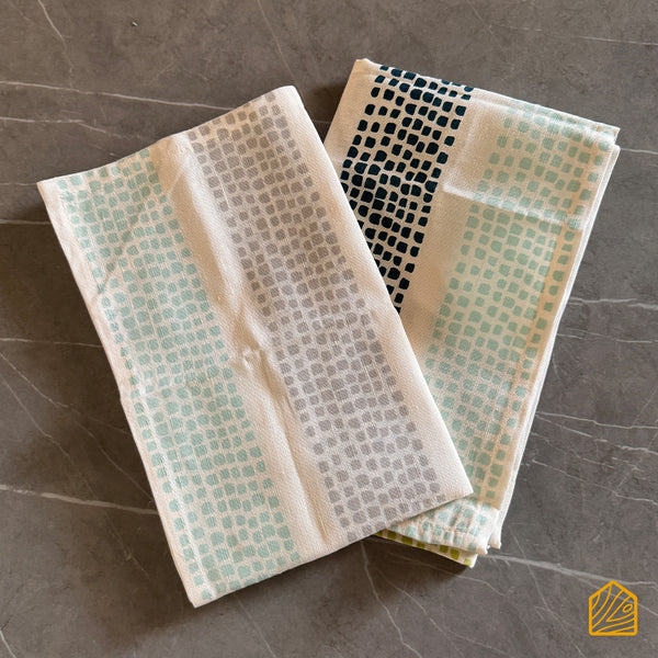 Urban Pastel Tea Towels Set of 2