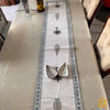 Tropical Blue breeze 6 seater Table Runner 13x72