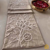 Pastel Boho beaded chic 6 seater table runner 13x72