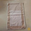Pastel & Golden Block Print Centre Table Runner 14x43