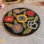 Floral Delight Beaded Placemats Mat