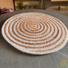 Jute and Cotton Braided Placemat Set of 2