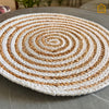 Jute and Cotton Braided Placemat Set of 2