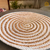 Jute and Cotton Braided Placemat Set of 2