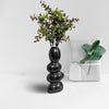 Bottle Green Pebble Ceramic Vase