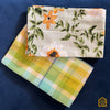 Checks and Flowers Tea Towels Set of 2