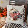 Pumpkin Truck Cushion Cover