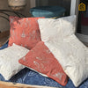 Flower and Birds Embroided Cushion Cover Set of 5