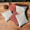 Flower and Birds Embroided Cushion Cover Set of 5