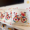 Spring Bicycle Cushion Cover Set of 5