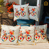 Spring Bicycle Cushion Cover Set of 5