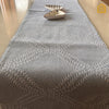 Pastel Blue Thread Work Jaal 4-seater Table Runner 14x52