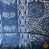 Indigo Katha-work King-size Bed Cover