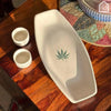 Leaf Motif Serving platter