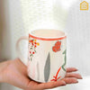 Gardenia Coffee Mug Set of 4