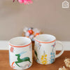 Gardenia Coffee Mug Set of 4